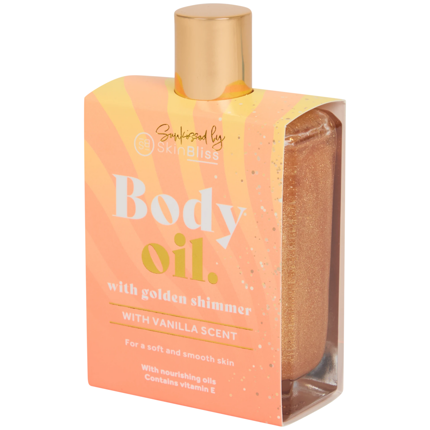 Huile de bronzage Pailletée