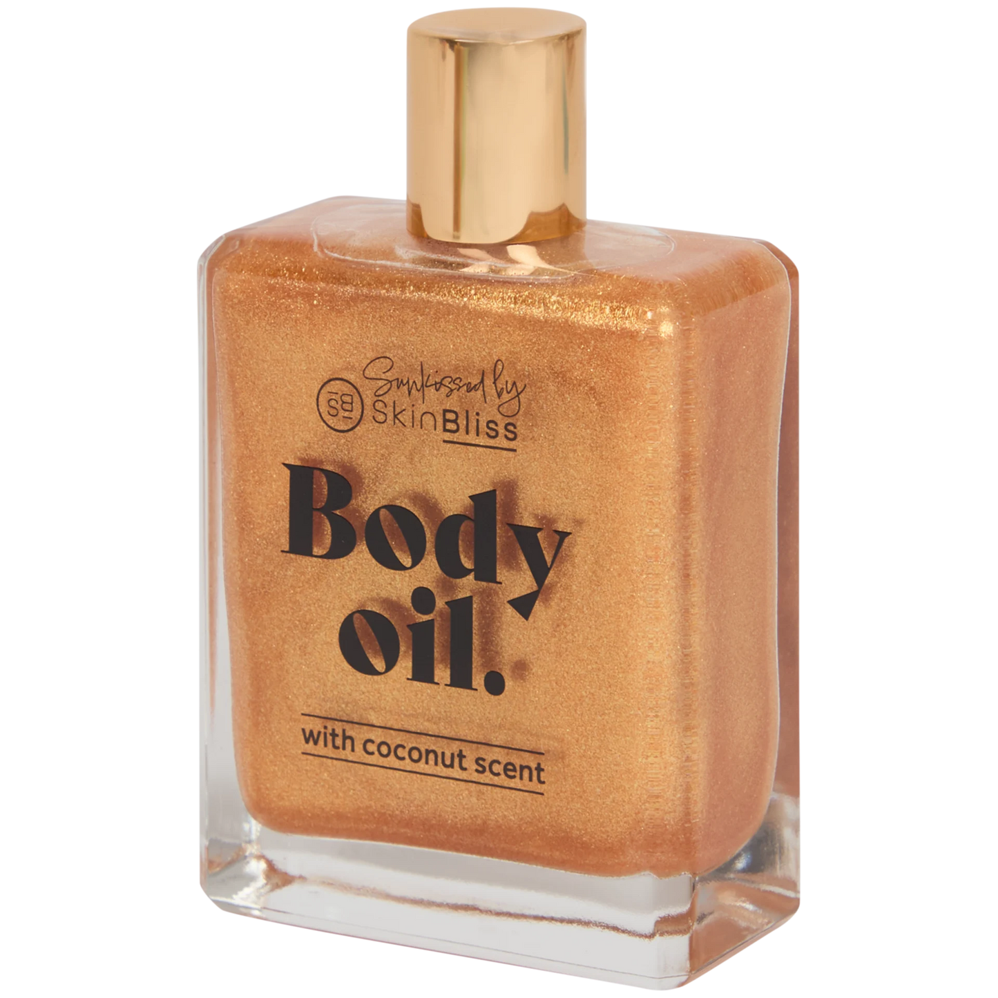 Huile de bronzage Pailletée
