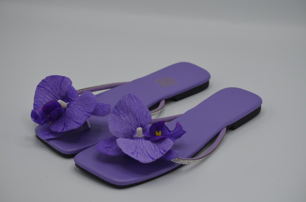 Tongue orchidée violet