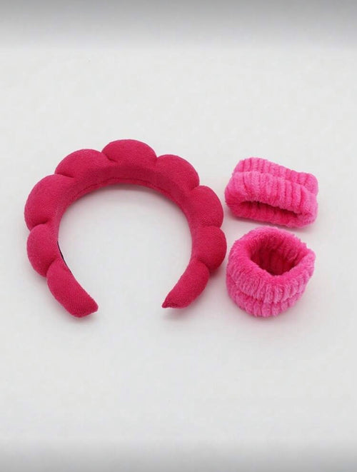 Bandeau en éponge & Serre-poignet multifonction