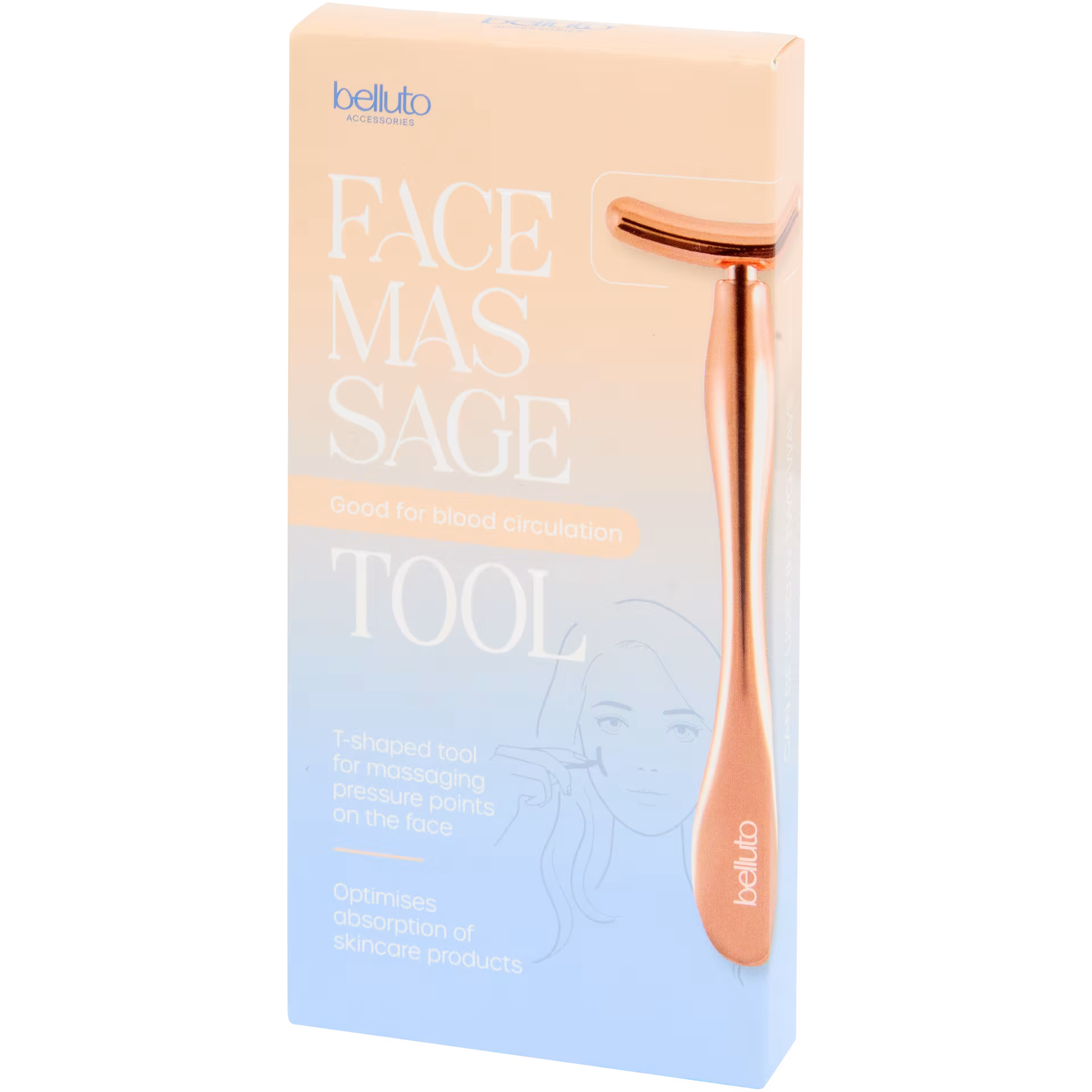 Rouleau de massage pour le visage Belluto Accessories