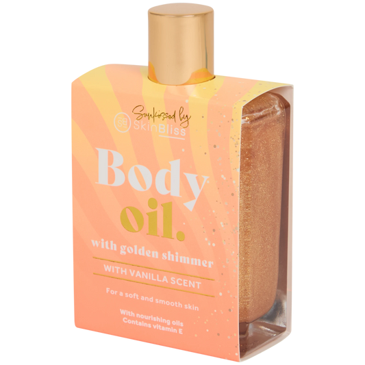 Huile de bronzage Pailletée