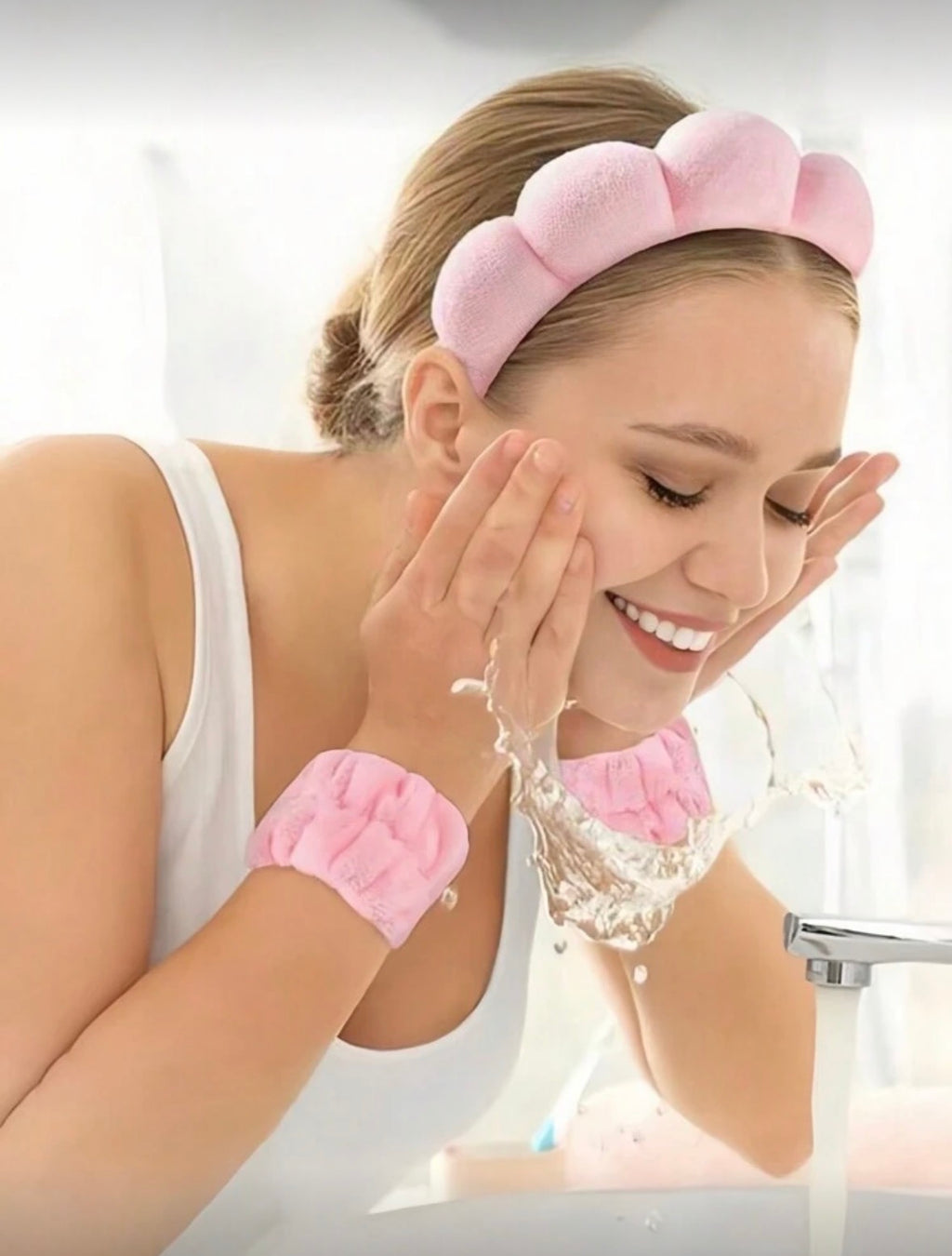 Bandeau en éponge & Serre-poignet multifonction