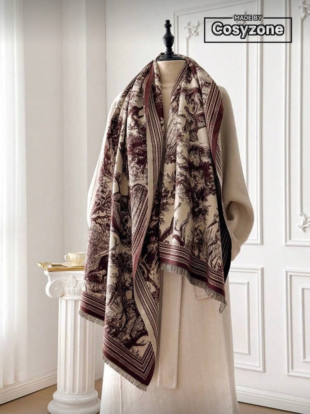 Écharpe Imitation Cachemire