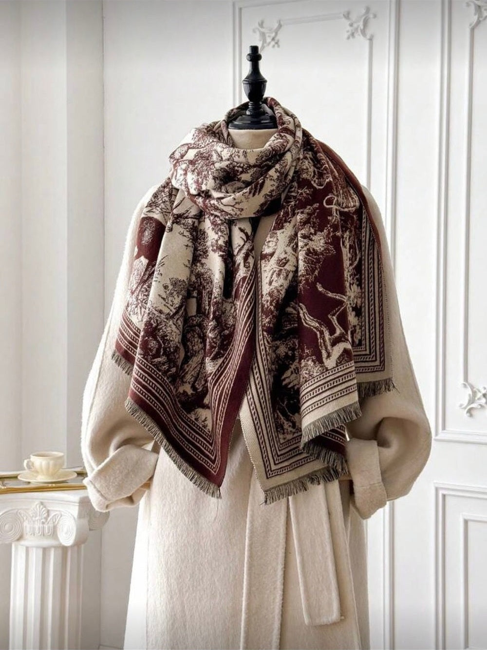 Écharpe Imitation Cachemire