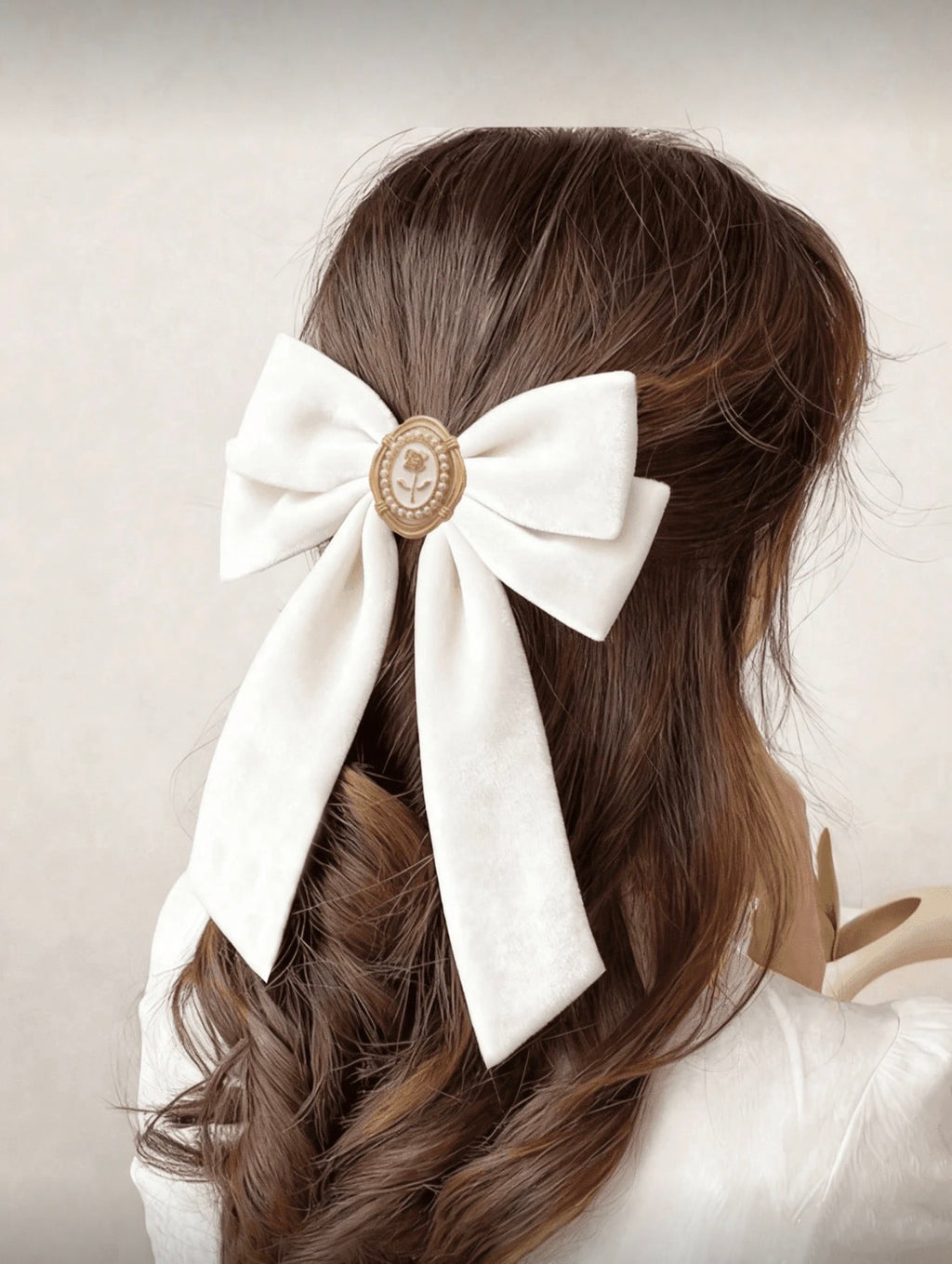 Clip à cheveux grand nœud – Spécial Aïd 🎀✨