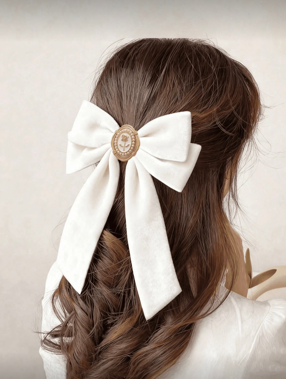 Clip à cheveux grand nœud – Spécial Aïd 🎀✨