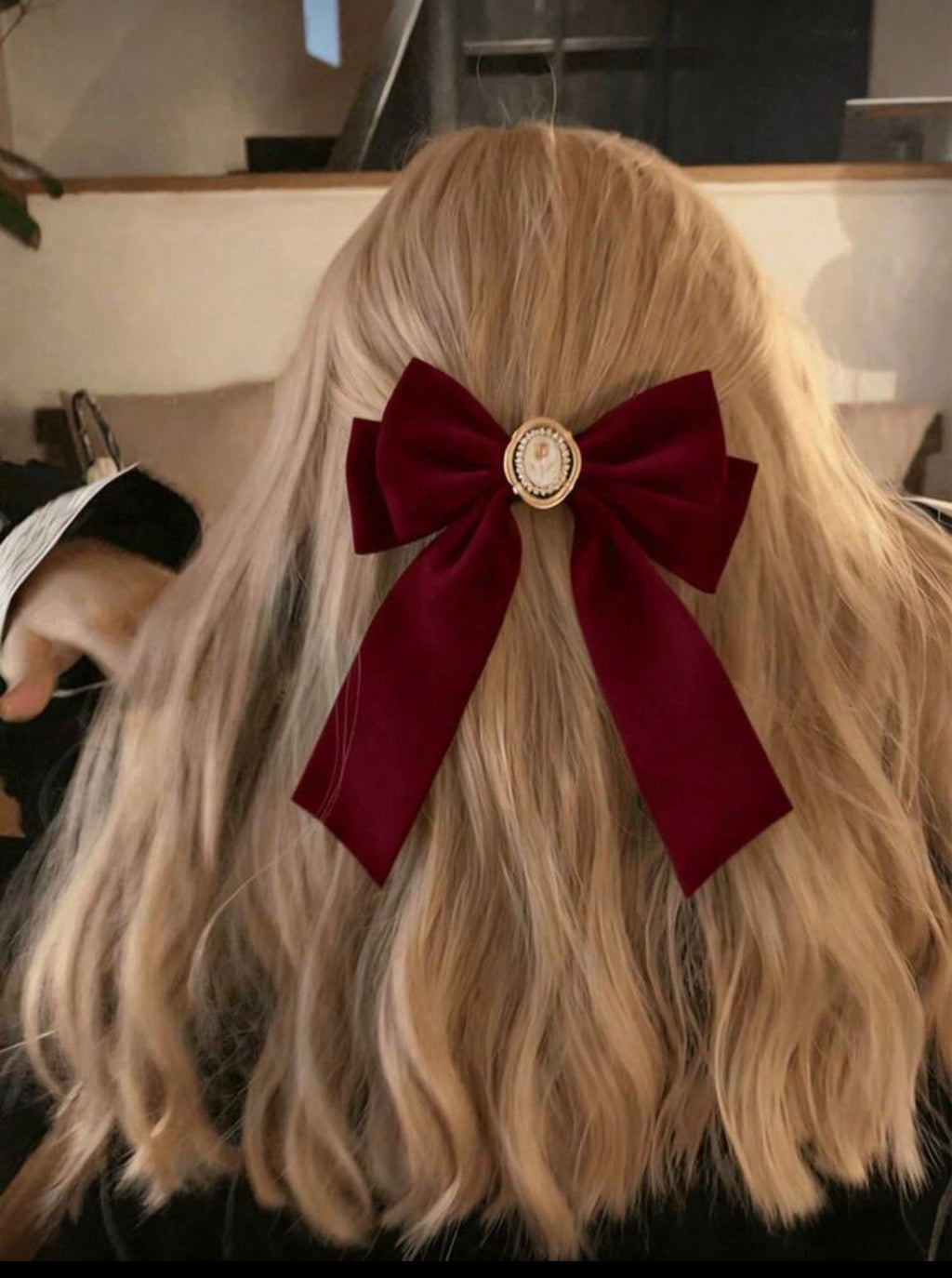 Clip à cheveux grand nœud – Spécial Aïd 🎀✨