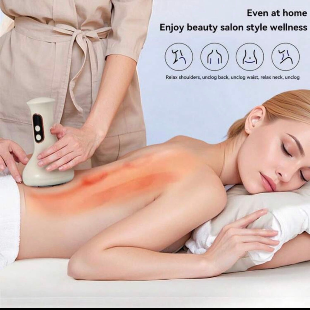 Appareil de massage par ventouses électrique (USB, réglable)