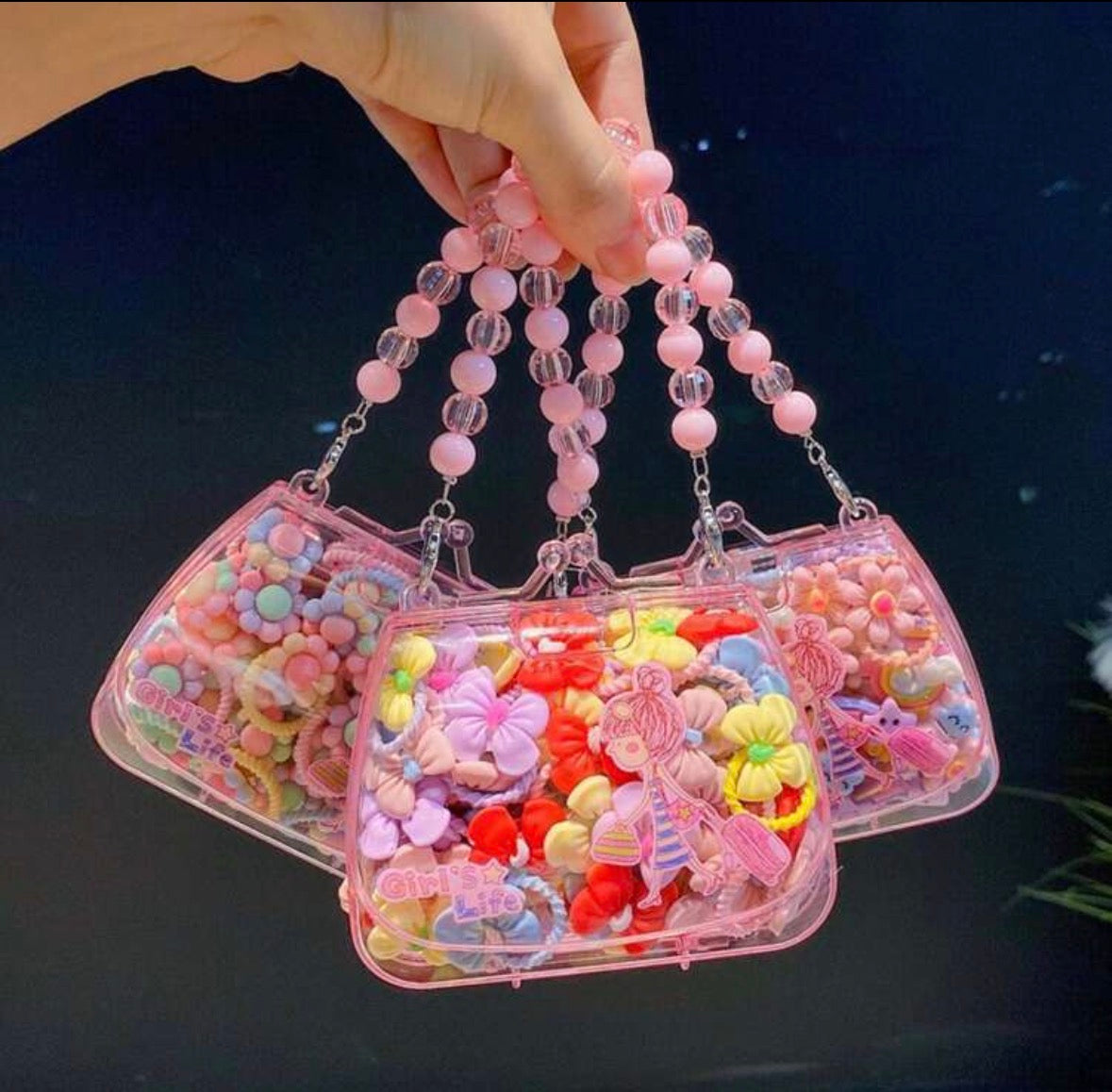 Sac avec 20 élastiques