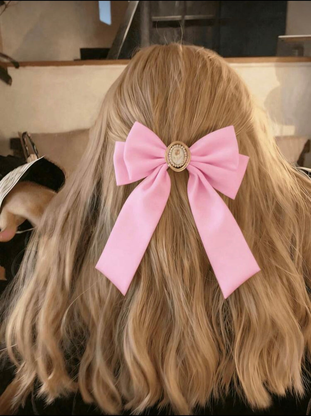 Clip à cheveux grand nœud – Spécial Aïd 🎀✨