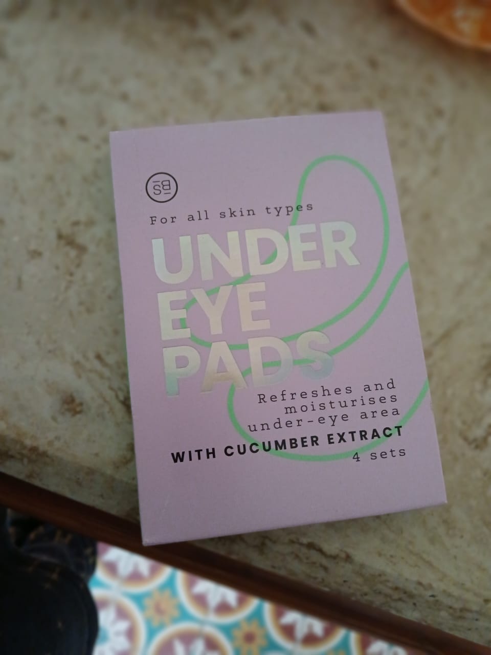 Patch à l'extrait de concombre pour les yeux